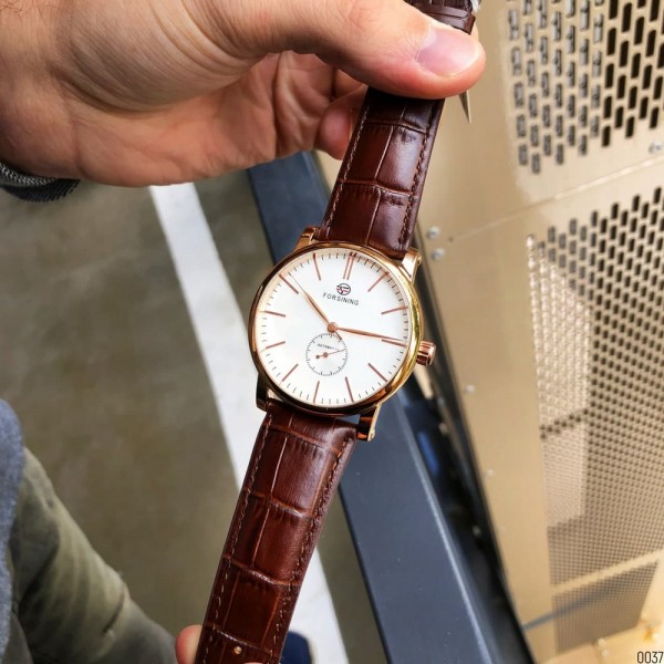 Forsining 8214 Gold-White-Brown