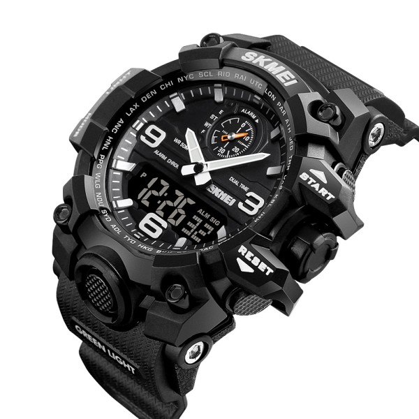 Годинник наручний Skmei 1586 Black