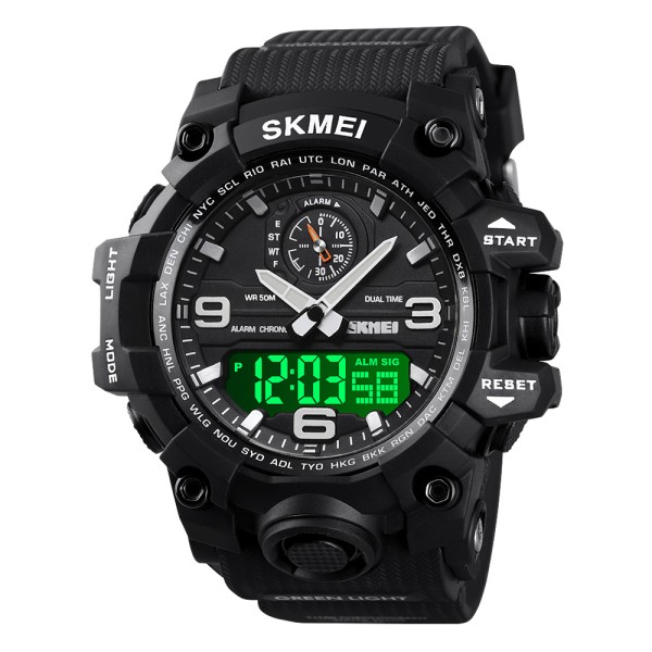 Годинник наручний Skmei 1586 Black