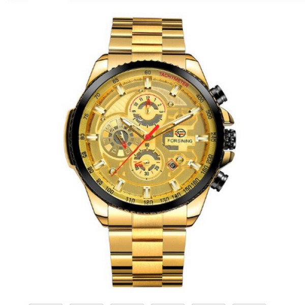 Forsining 6909 Gold-Black-Gold