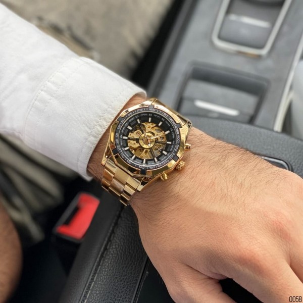 Forsining 8042 Gold-Black