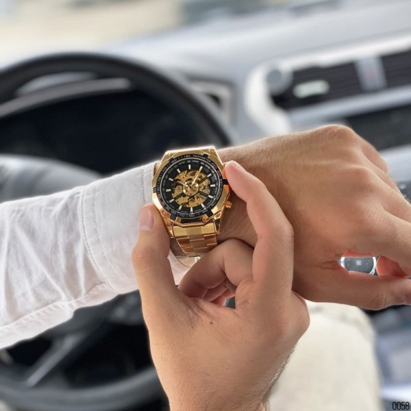 Forsining 8042 Gold-Black