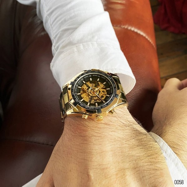 Forsining 8042 Gold-Black