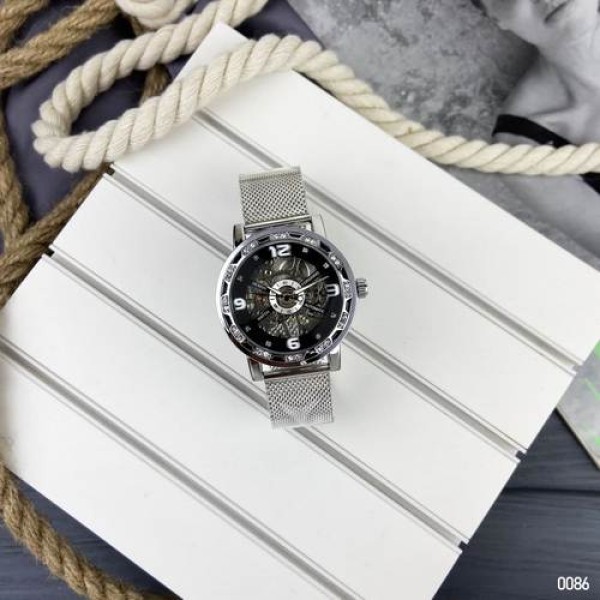 Forsining 8209 Silver-Black
