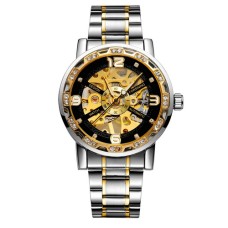 Forsining 8209 Silvr-Gold-Black