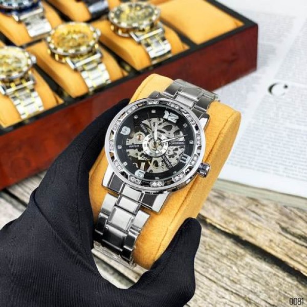 Forsining 8209 Silver-Black