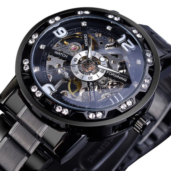 Forsining 8209 Black-Silver