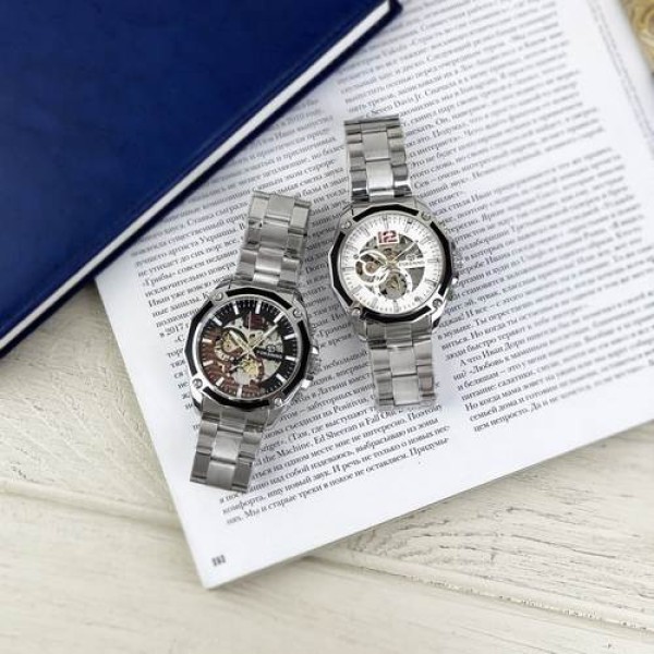 Forsining 8207 Silver-White