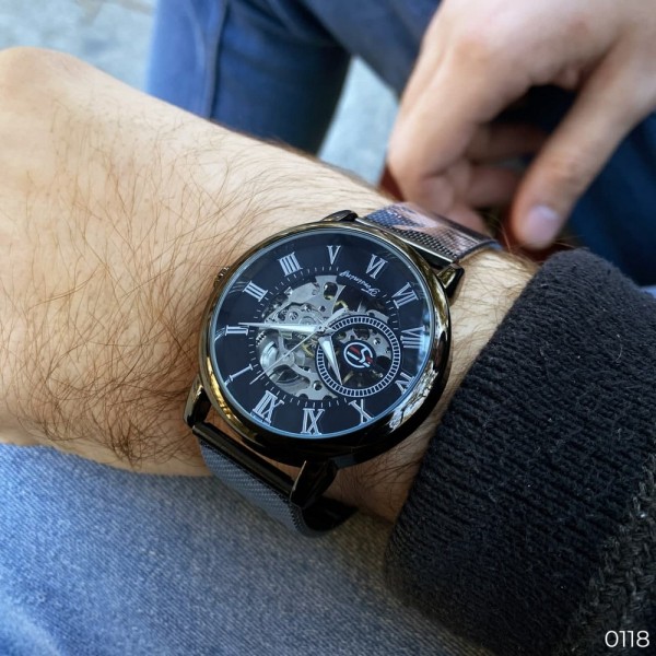Forsining 8099 Black-Silver