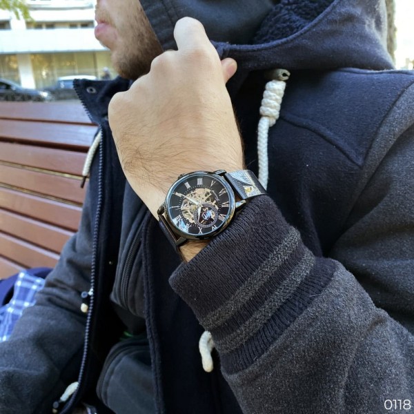 Forsining 8099 Black-Silver