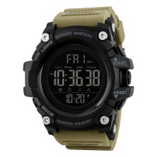 Годинник наручний Skmei 1384 Black-Khaki Wrisband