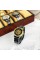 Годинник наручний Forsining 8099 Black-Gold
