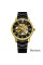 Годинник наручний Forsining 8099 Black-Gold
