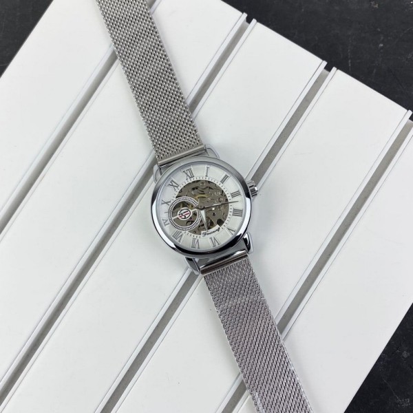 Годинник наручний Forsining 8099 Silver-White