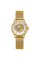 Годинник наручний Forsining 8099 Gold-White
