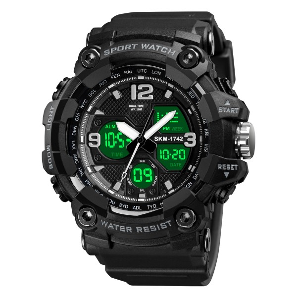 Годинник наручний Skmei 1742 Black
