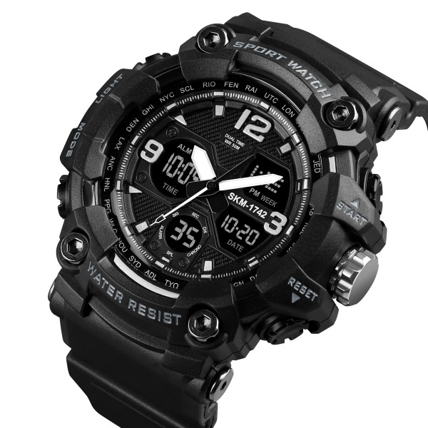 Годинник наручний Skmei 1742 Black
