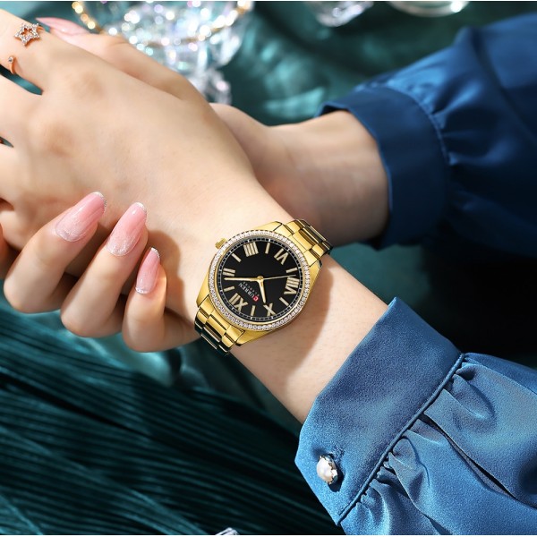 Curren 9088 Gold-Black