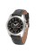 Forsining 6625 Silver-Black Leather