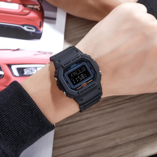 Годинник наручний Skmei 1628 All Black