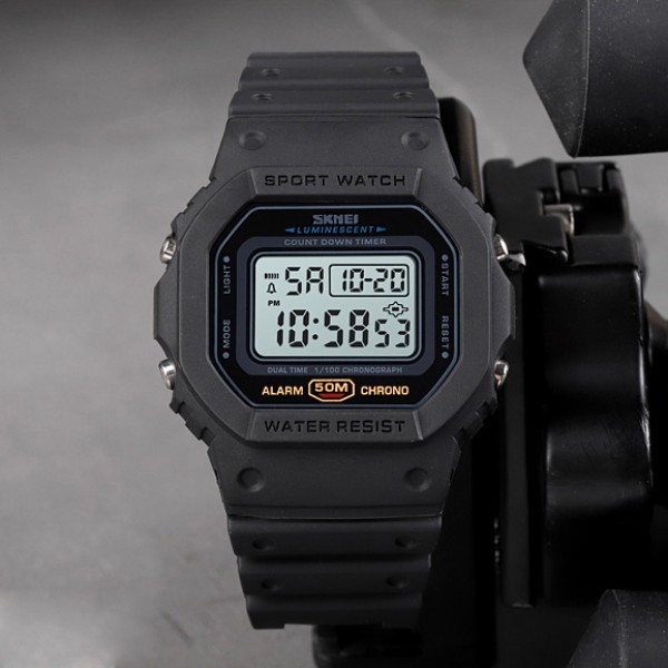Годинник наручний Skmei 1628 Black