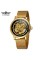 Годинник наручний Forsining 8173 Gold-Black Mesh