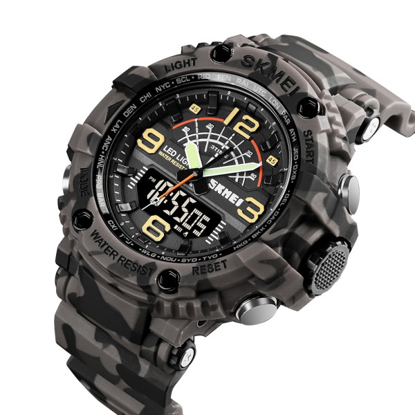 Skmei 1617 Gray-Military