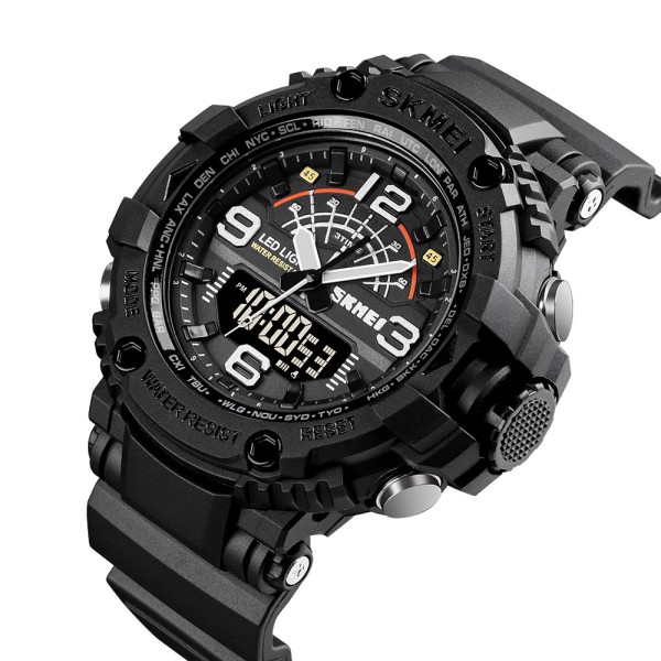 Годинник наручний Skmei 1617 Black