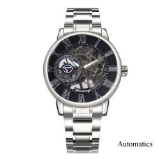 Forsining 8099A Silver-Black Metal