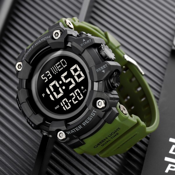 Годинник наручний Skmei 1968 Military-Black