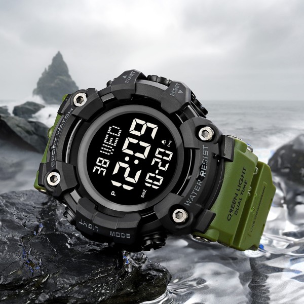Годинник наручний Skmei 1968 Military-Black