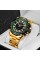 Годинник наручний Forsining 8279 Gold-Black-Green