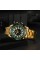 Годинник наручний Forsining 8279 Gold-Black-Green
