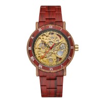 Часы наручные Forsining 8277 Red-Gold
