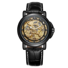 Годинник наручний Forsining 8156 Black-Black
