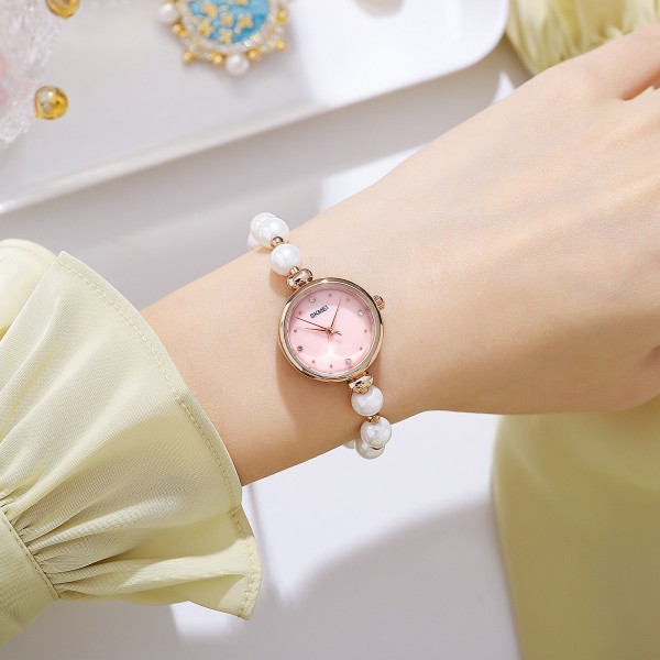 Годинник наручний Skmei 1983PKWT Pink-White