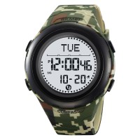 Годинник наручний Skmei 2166CMGN Army Green Camouflage