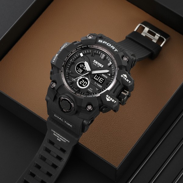 Годинник наручний Skmei 2197BK Black