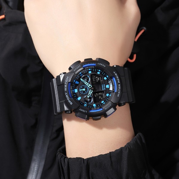 Годинник наручний Skmei 1832 Black-Blue
