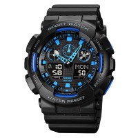 Годинник наручний Skmei 1832 Black-Blue