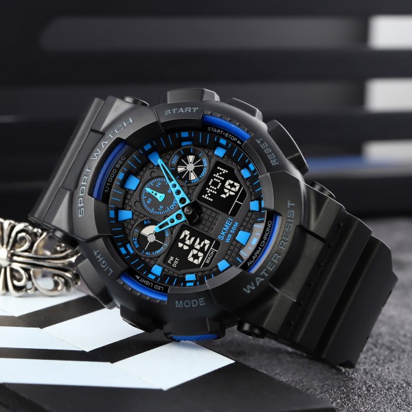 Годинник наручний Skmei 1832 Black-Blue