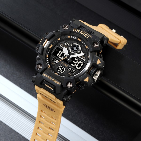 Годинник наручний Skmei 2226KH Khaki