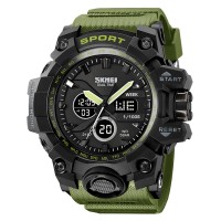 Годинник наручний Skmei 2197AG Army Green
