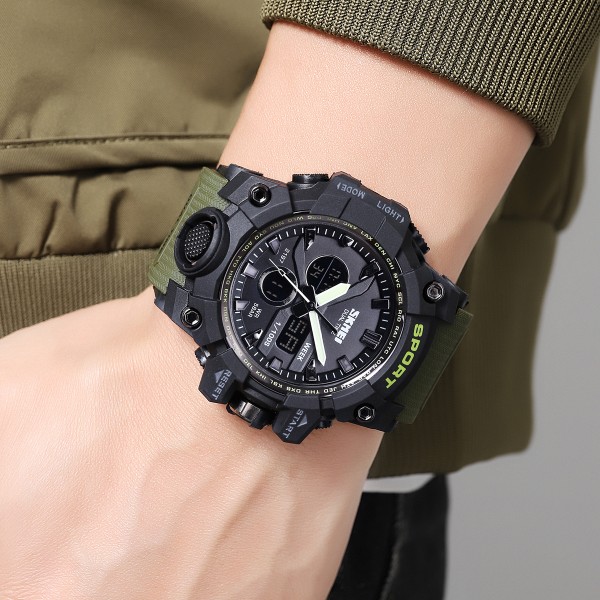 Годинник наручний Skmei 2197AG Army Green