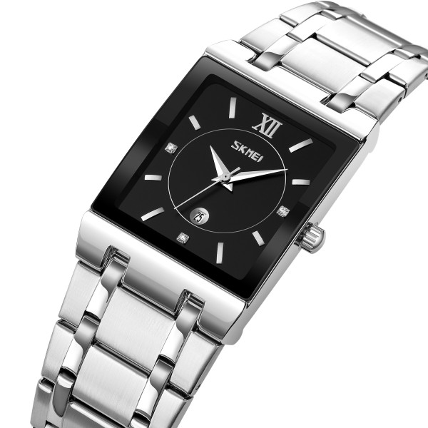 Годинник наручний Skmei 9263SIBK Silver-Black