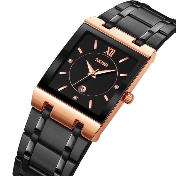 Годинник наручний Skmei 9263RGBKBK Rose Gold-Black-Black