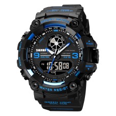 Годинник наручний Skmei 1818 Black-Blue.