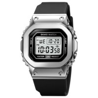 Годинник наручний Skmei 1796 Silver-Black