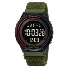 Годинник наручний Skmei 2412NAG Army Green Nylon
