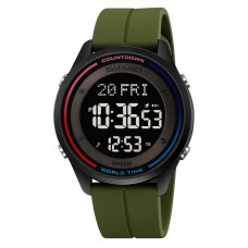 Годинник наручний Skmei 2412PAG Army Green